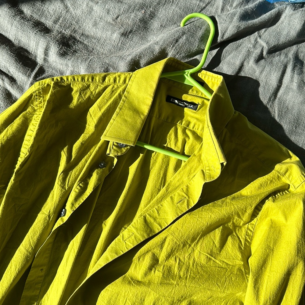 Express men’s long sleeve, button-down dress shirt